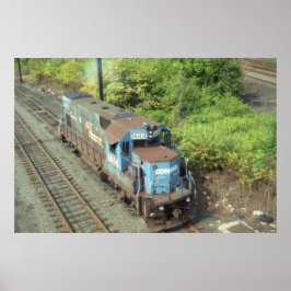 Conrail Diesel nr 1644 , Byggt av EMD 1979 Poster
