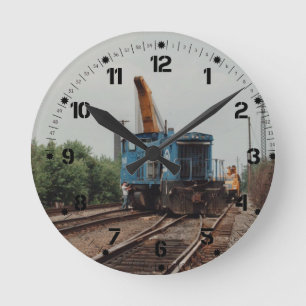 Conrail hade en dålig dag Rund Klocka