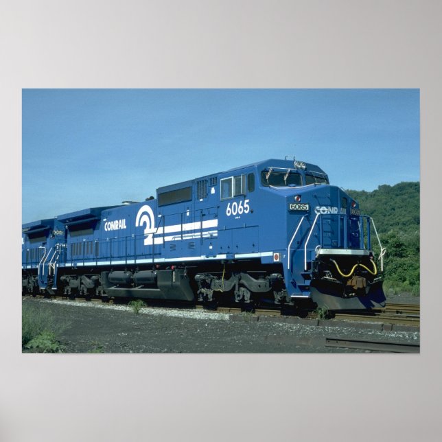 Conrail new GE widecab C40-B Poster (Framsidan)