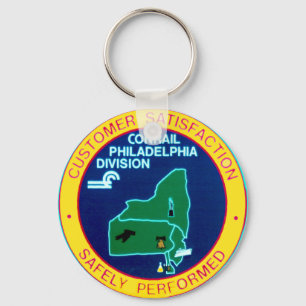 Conrail Philadelphia uppdelning Nyckelring
