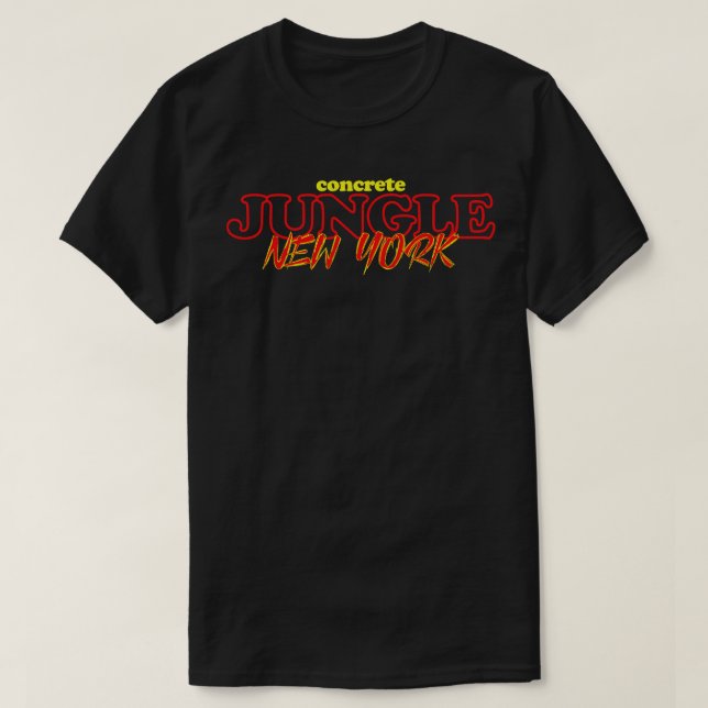 Conreta Jungle New York T Shirt (Design framsida)