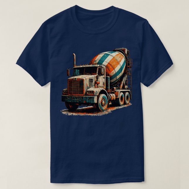 Conreta Mixer Lastbil 2 T Shirt (Design framsida)