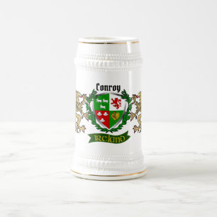 Conroy/O'Conry Irish Shield Personlig Sejdel
