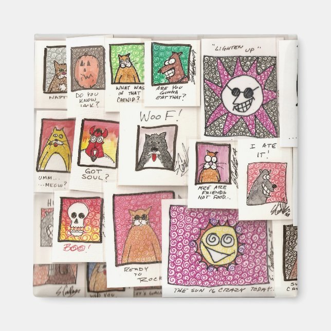 Conroys tecknader magnet (Framsidan)