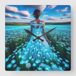 Consciousness / Conciencia  Fyrkantig Klocka