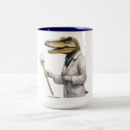 Conservasaurus Dinosaur Två-Tonad Mugg