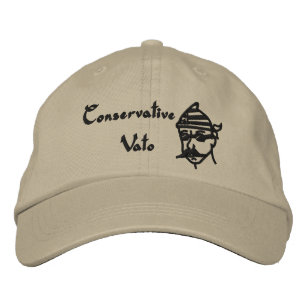 Conservative Vato Baseball Cap-Embroidered Broderad Keps