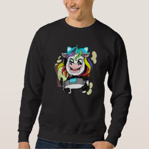 Conso för hörlurar för spel, Unicorn Headset Contr Lång Ärmad Tröja