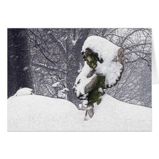 Consoling Angel ・ Cherub Hälsningskort