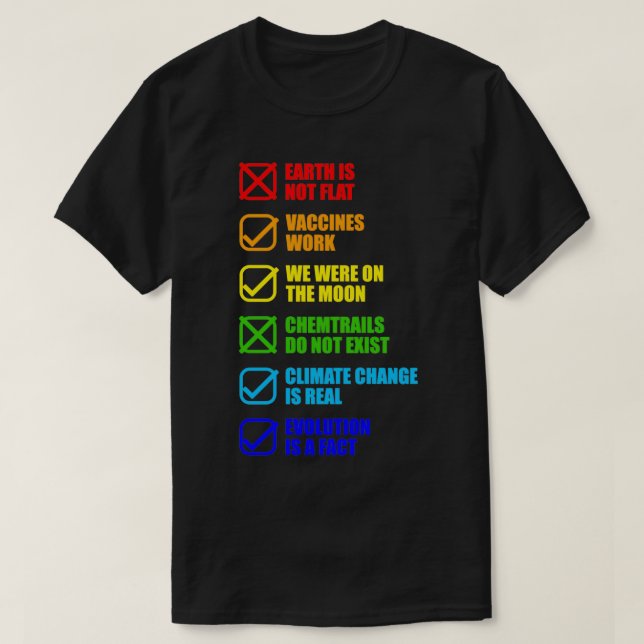 Conspiracy Theory Parody Gift Ljuger T Shirt (Design framsida)