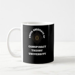 Conspiracy Theory Universiteten Kaffemugg
