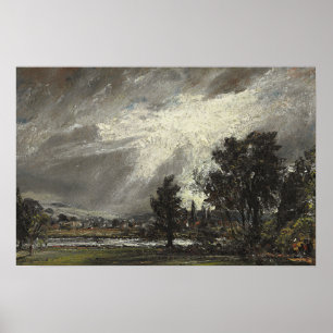 Constable - a view of Salisbury Poster