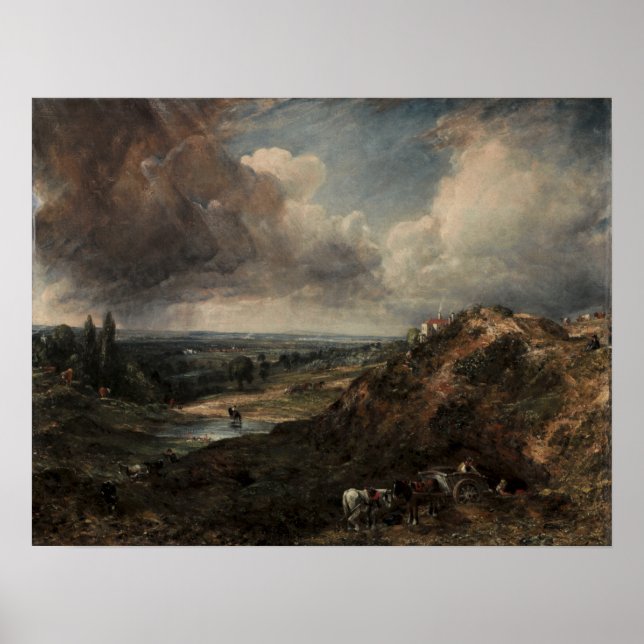 Constable - Branch Hill Pond Hampstead Poster (Framsidan)