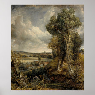 Constable - Dedhams vale Poster