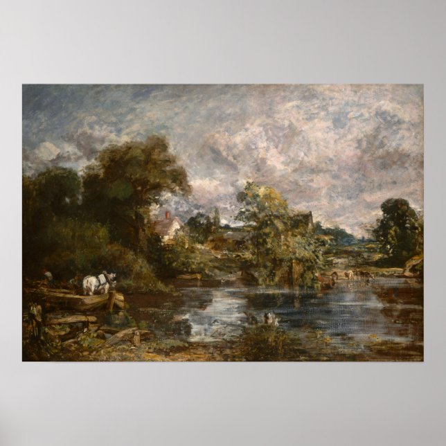 Constable - Den vita hästen Poster (Framsidan)