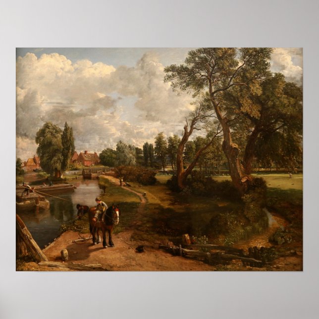 Constable - Flatford Mill 1816 Poster (Framsidan)