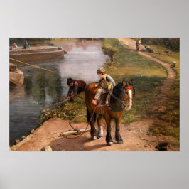 Constable - Flatford Mill 1816 Poster
