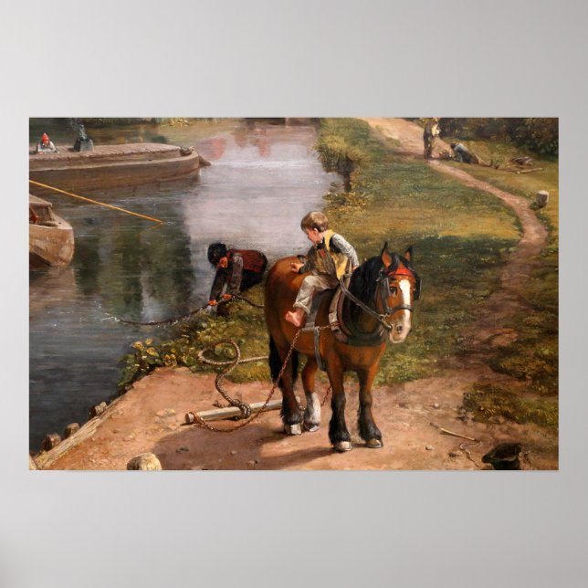 Constable - Flatford Mill 1816 Poster (Framsidan)