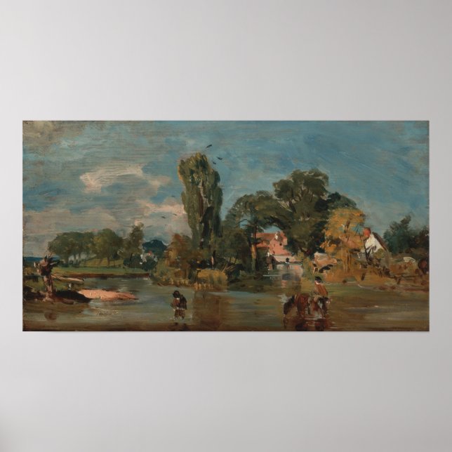 Constable - Flatford Mill Poster (Framsidan)