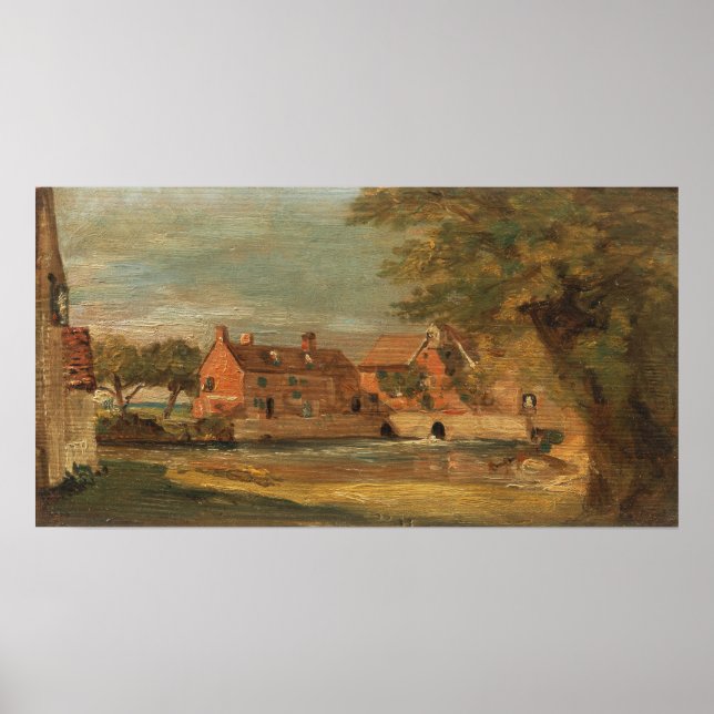 Constable - Flatford Mill Poster (Framsidan)