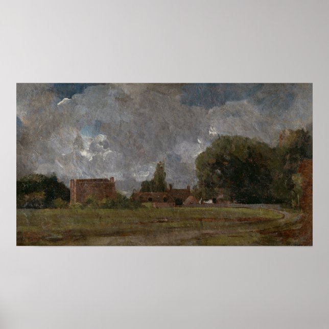 Constable - Goldings hus East Bergholt Poster (Framsidan)