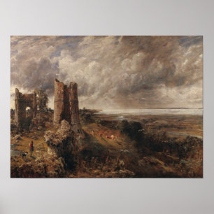 Constable - Hadleigh Castle Mouth of Thames Poster