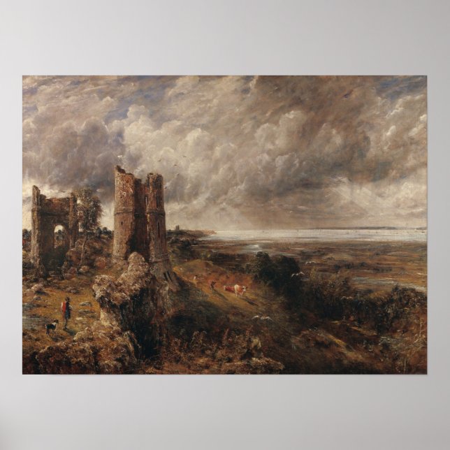 Constable - Hadleigh Castle Mouth of Thames Poster (Framsidan)