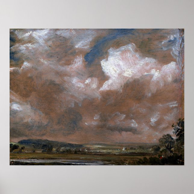 Constable - Harnham Ridge Salisbury Poster (Framsidan)