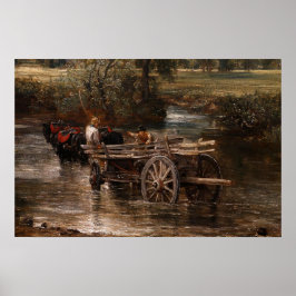 Constable - Hay Cart 1821 Poster