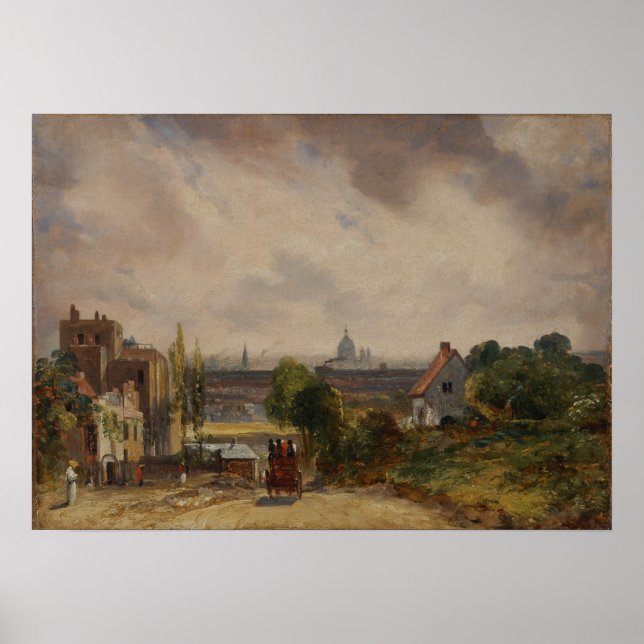 Constable - Herr Richard Steeles stuga Hampstead Poster (Framsidan)