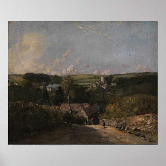 Constable - Osmington Village Poster (Framsidan)