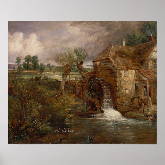 Constable - Parham Mill Gillingham Poster (Framsidan)