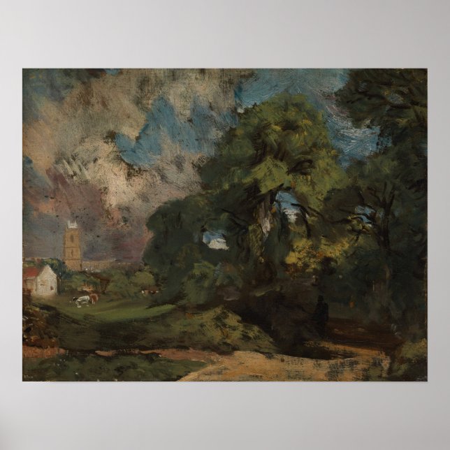 Constable - Stoke-by-Nayland Poster (Framsidan)