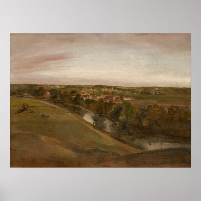 Constable - Stratford Saint Mary Poster (Framsidan)