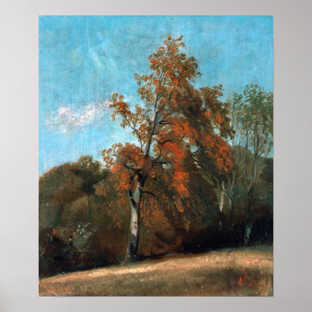 Constable - Study of an Ash Träd Poster (Framsidan)