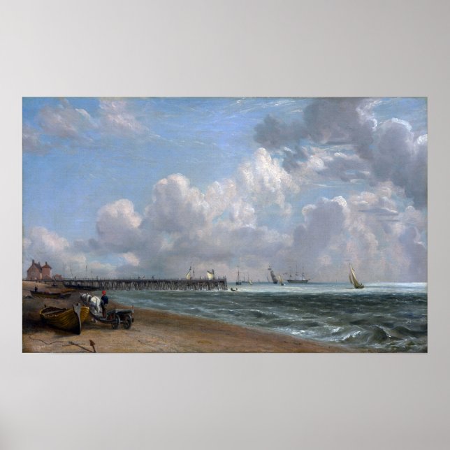 Constable - Yarmouth Jetty Poster (Framsidan)