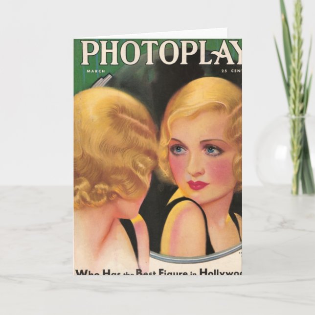 Constance Bennett Movie Star-kort Kort (Framsida)