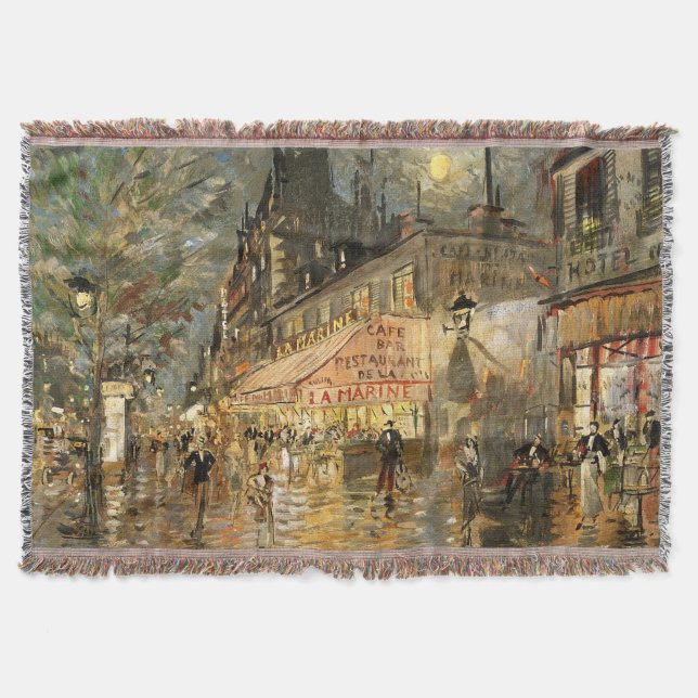 Constantin Korovin: CafeLaflotta, Paris Mysfilt (Framsidan)