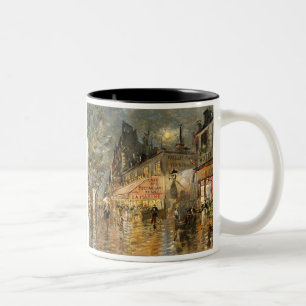 Constantin Korovin: CafeLaflotta, Paris Två-Tonad Mugg