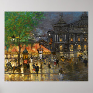Constantin Korovin: Storslagen opera, Paris Poster