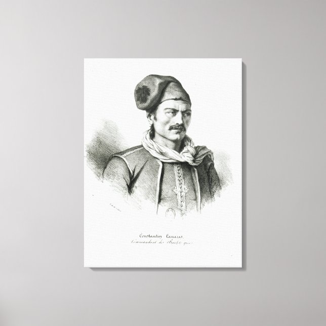 Constantine Kanaris Canvastryck (Framsida)