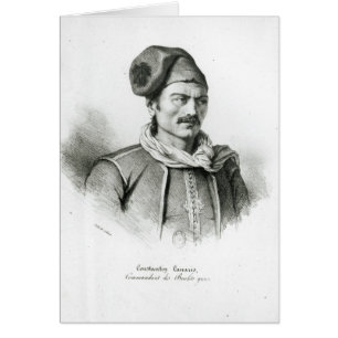 Constantine Kanaris Hälsningskort