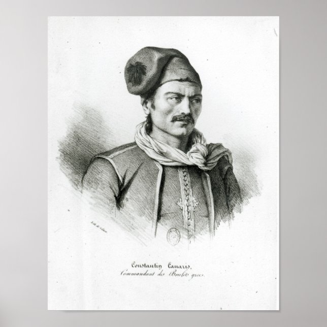 Constantine Kanaris Poster (Framsidan)