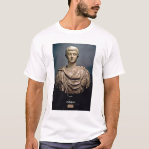 Constantine mig (c.274-337) ANNONS c.350 (marmor) T-shirt