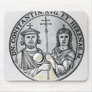 Constantine VI och hans mor Irene Musmatta