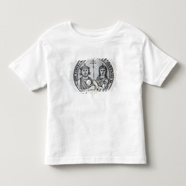 Constantine VI och hans mor Irene T-shirt (Framsida)