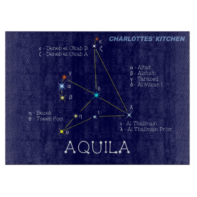 Constellation Aquila i norra halvklotet (Framsidan)
