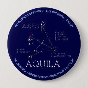 Constellation Aquila i norra halvklotet Knapp