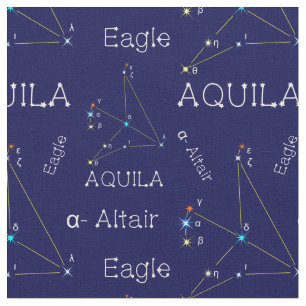 Constellation Aquila i norra Himlar Tyg