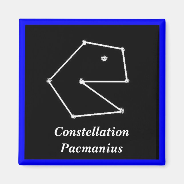 Constellation Pacmanius - magnet (Framsidan)